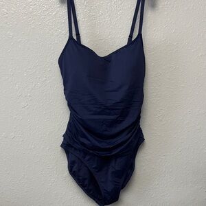 La Blanca Midnight Blue swim suit size 12